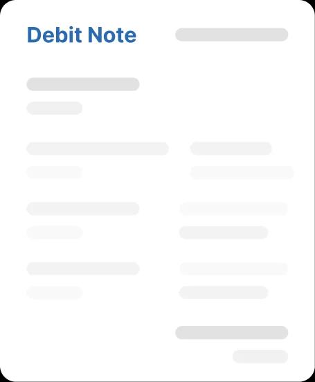 debit note