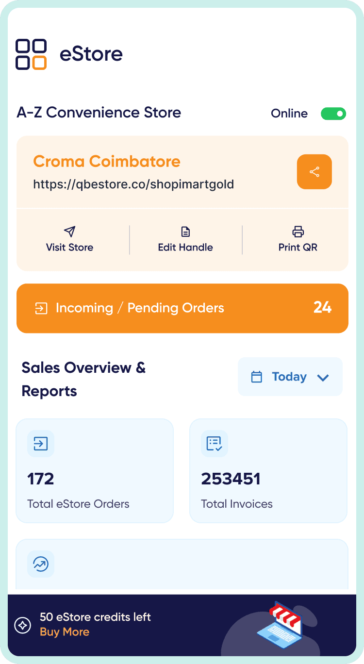 Take Your Offline Store, Online