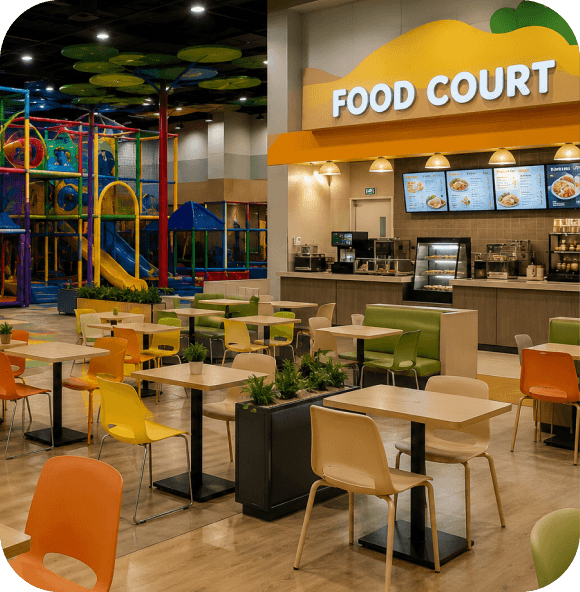 Cafe or Food Court Managed Effortlessly