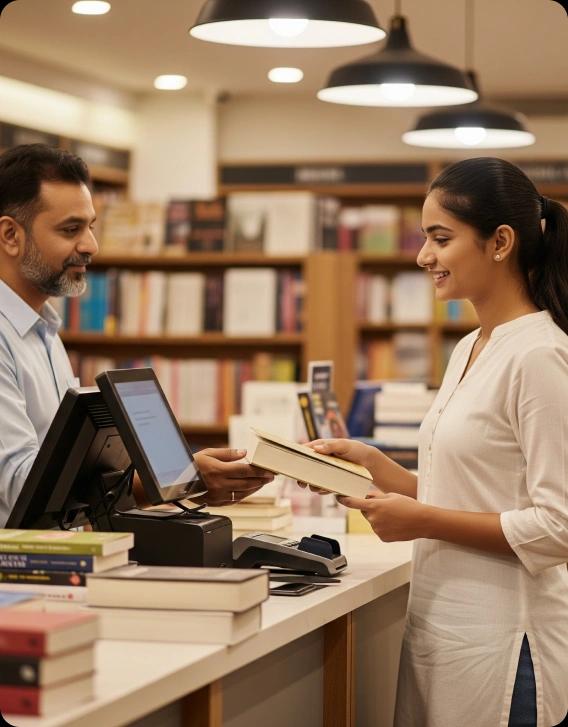 Fast, hassle free billing for books & supplies