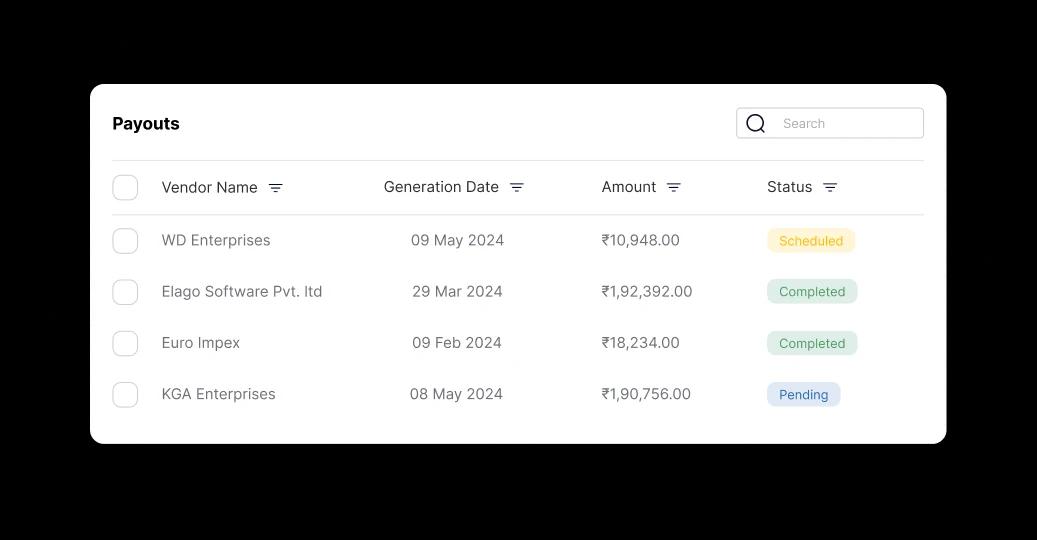 Payout Management