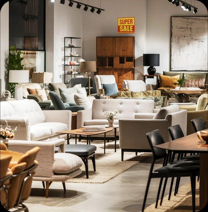 Track everything from cushions to cabinets