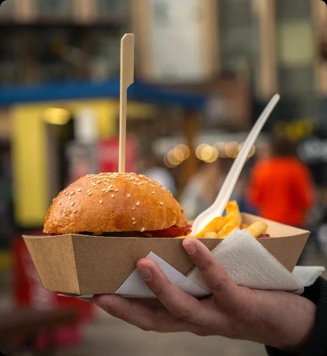 fast food stalls