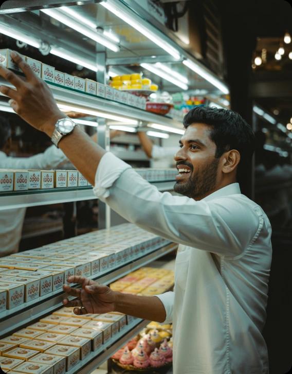 Stock up your best-selling sweets & ingredients