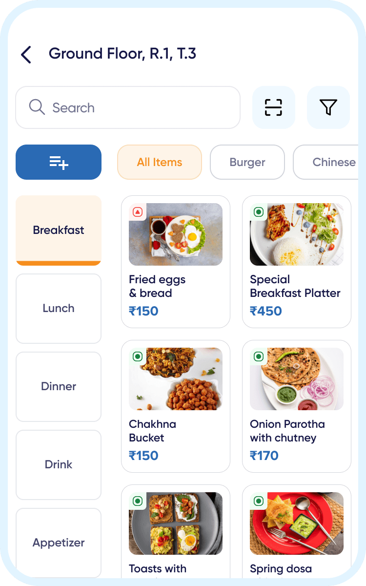 Your Menu, Always Accurate and Ready to Sell.