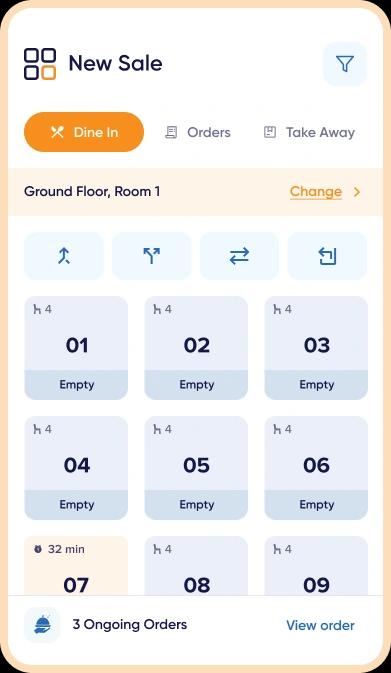 Centralized order control